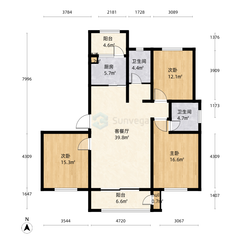 晋城颉冠冠颐博园户型图-三维家户型库