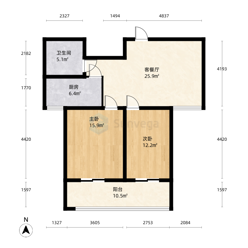 忻州国力小区户型图-三维家户型库