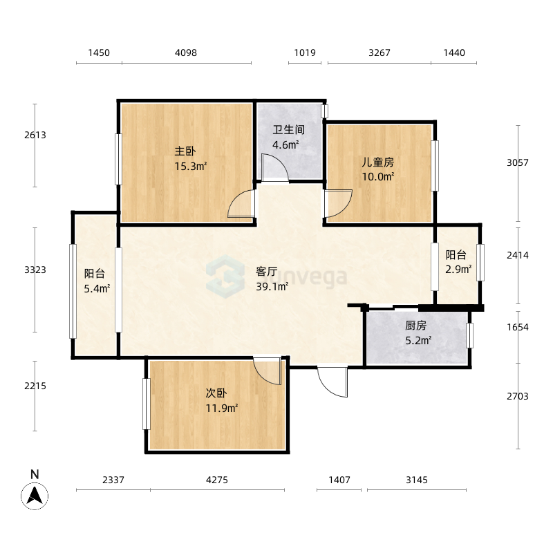 青岛南岛小镇户型图-三维家户型库