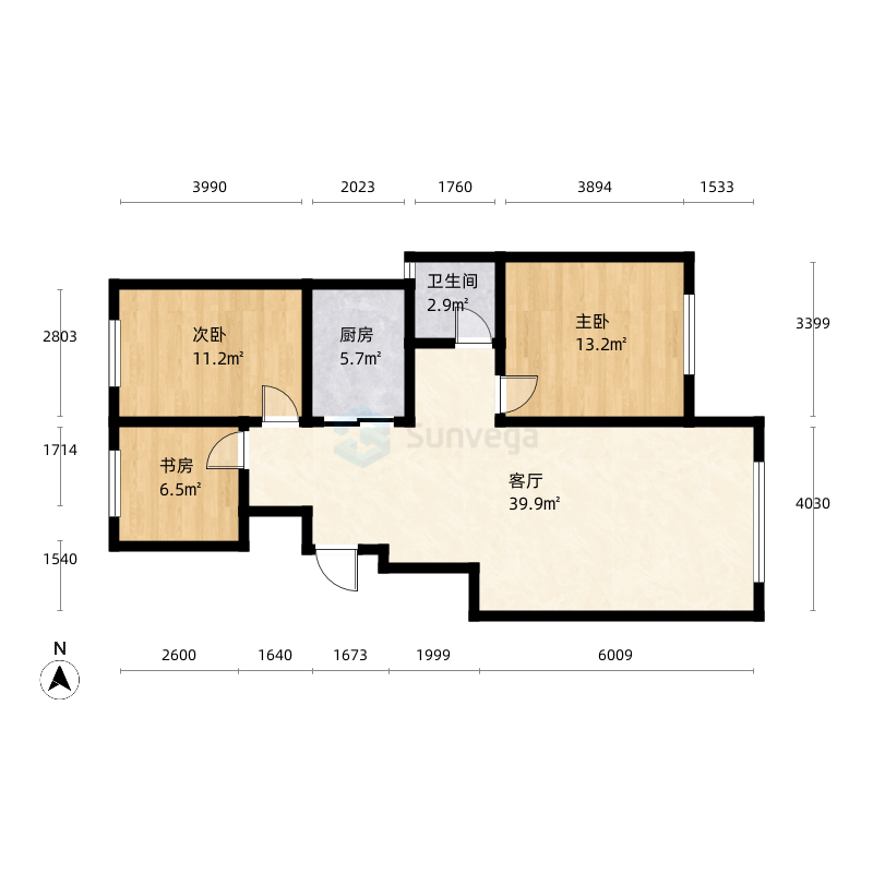 武威建投聚银新都户型图-三维家户型库