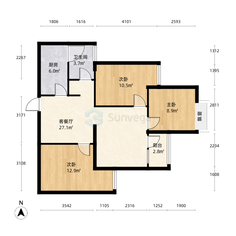 融信澜郡1#903