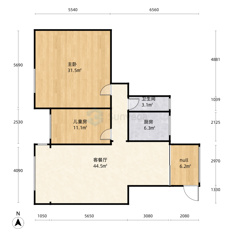 宿州安粮户型图-三维家户型库